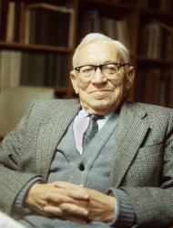 Prof. Benjamin Mazar (photo courtesy of the B. Mazar archive)